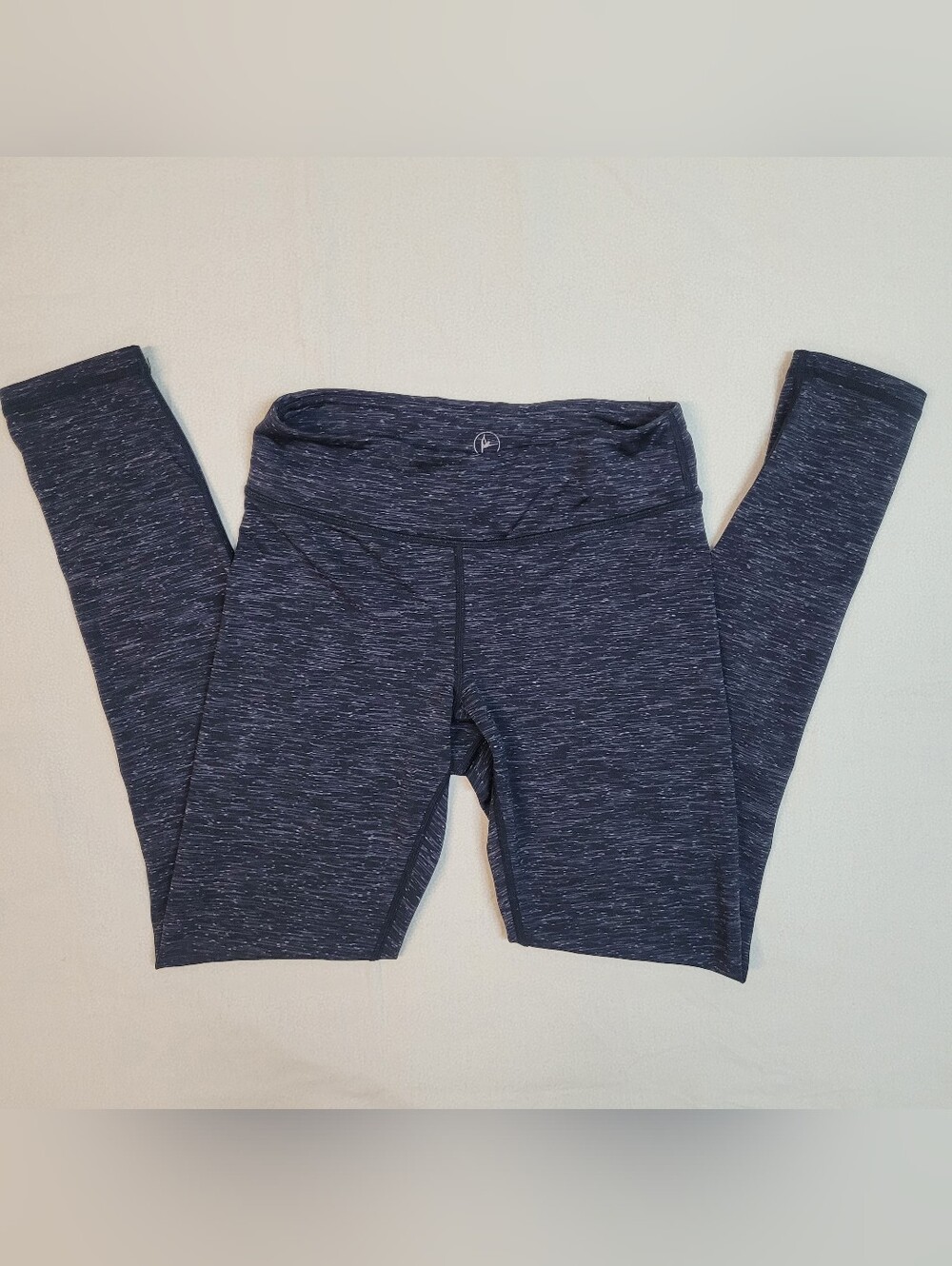 Kids Athletic Leggings Size L 12 - Heathered Grey, Activewear Sportswear